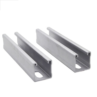 321 316 304l bürsteten Edelstahl-U-Profilstäbe für 12mm Glas